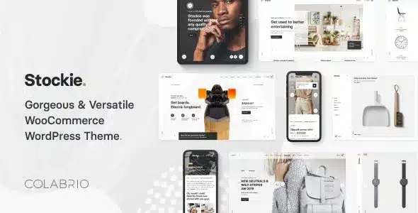 Stockie (v1.4.8) Modern Multi-Purpose WooCommerce Theme Nulled