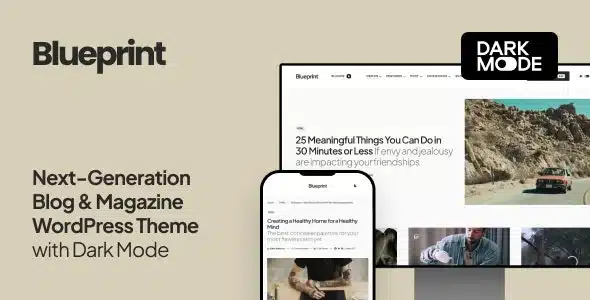 Blueprint 1.1.0 Nulled – Next-Generation Blog & Magazine Theme