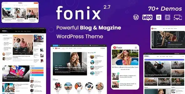 Fonix (v3.0 Nulled) Newspaper & Magazine WordPress Theme