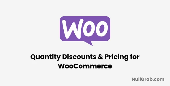 Quantity Discounts & Pricing For Woocommerce v4.0.5 Nulled