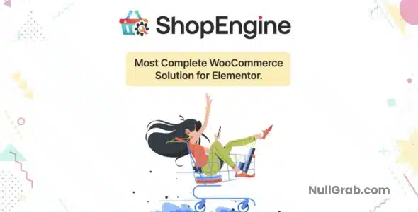 ShopEngine Pro v2.6.1 Nulled – Elementor WooCommerce Builder Addon