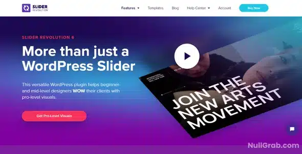 Slider Revolution v6.7.19 Nulled + Templates Free Download