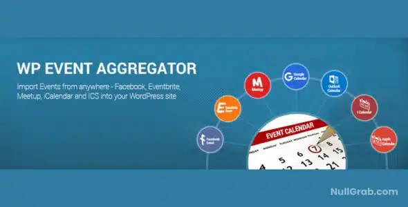 WP Event Aggregator Pro 1.6.1 Nulled