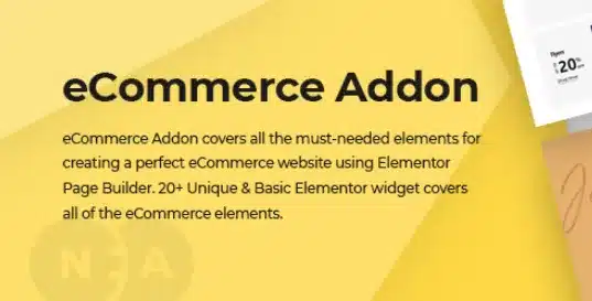 (v1.4) eCommerce Addon for Elementor Free Download