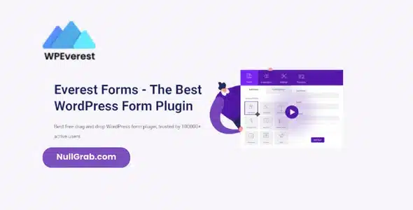 Everest Forms Pro 3.0.1 + 1.7.8.1 Nulled + (All 35 Addons)