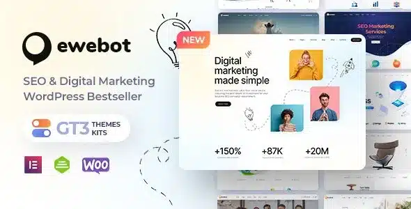 Ewebot (v3.1.1) SEO Digital Marketing Agency Nulled