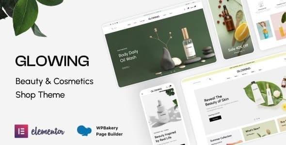 Glowing (v1.3.2) Beauty & Cosmetics Shop Theme Nulled