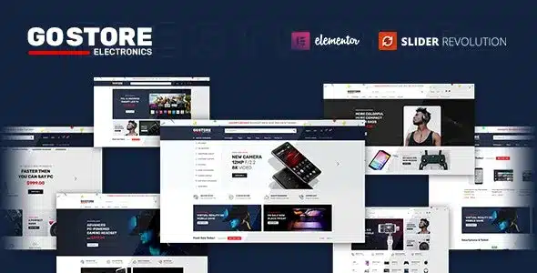 GoStore (v1.4.1) Elementor WooCommerce WordPress Theme Free Download