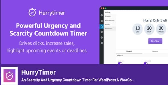 HurryTimer Pro (v2.14.0) Nulled