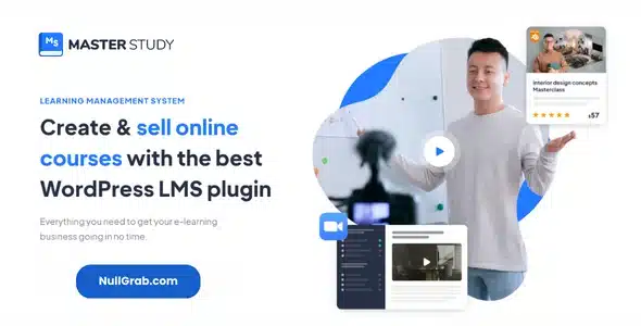 MasterStudy LMS PRO (v4.5.3 Nulled) WordPress LMS Plugin for e-learning