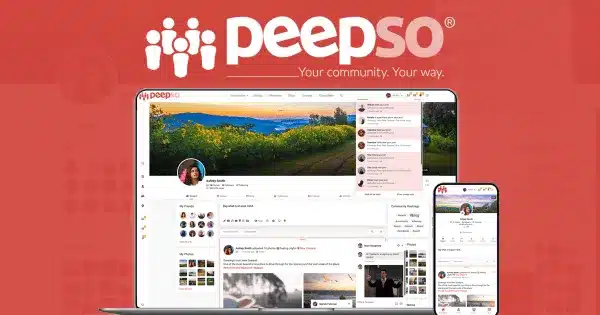 PeepSo Free Download (v6.4.6.1) + Gecko Theme + All Addons Pack