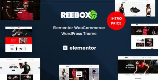 Reebox (v1.2.5) Elementor WooCommerce WordPress Theme Nulled