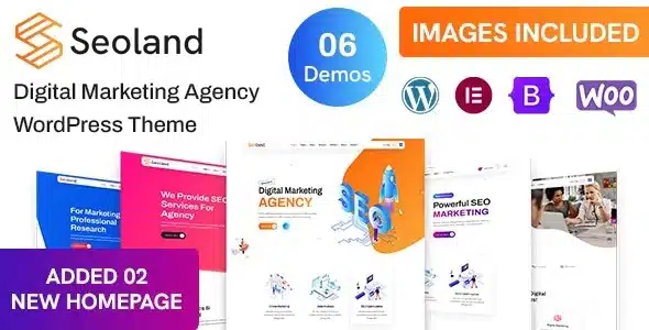 Seoland (v2.1.0) SEO And Digital Marketing Agency WordPress Theme Nulled