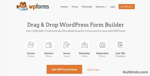 WPForms Pro v1.9.1.3 GPL + Addons Free Download