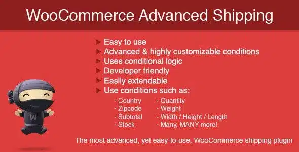 (v1.1.4) WooCommerce Advanced Shipping Nulled