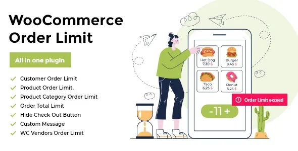 (v5.1.5) WooCommerce Order Limit Nulled