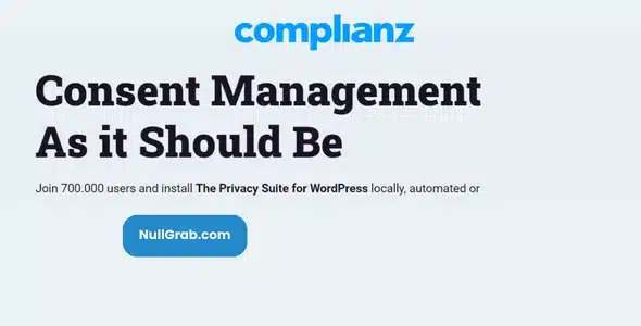 Complianz Privacy Suite Premium Nulled v7.3.1 (GDPR/CCPA) Free Download