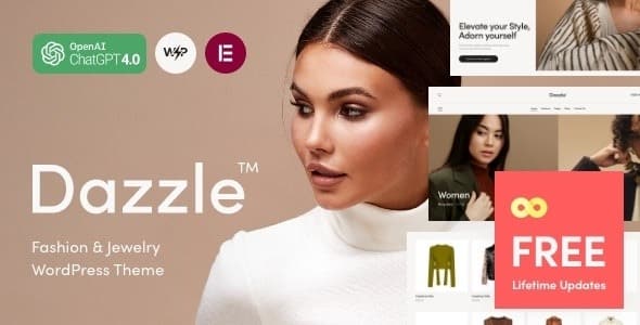 Dazzle (v1.0.4) Fashion & Jewelry WordPress Theme Nulled