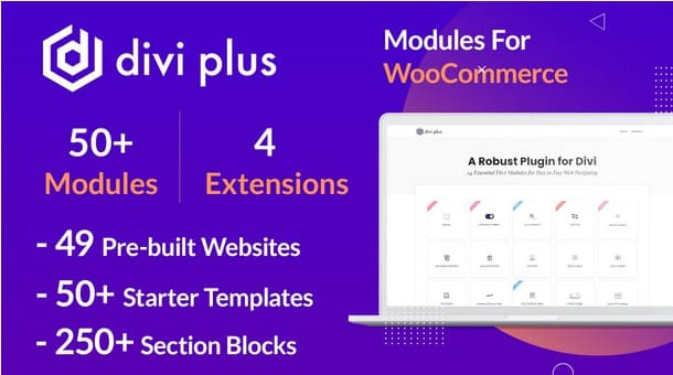 Divi Plus Nulled v1.12.1 50 Powerful Modules for Divi Theme