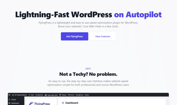 FlyingPress (v4.15.8) Taking WordPress To New Heights Nulled