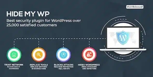 Hide My WP (v6.2.11) Amazing Security Plugin for WordPress Free Download