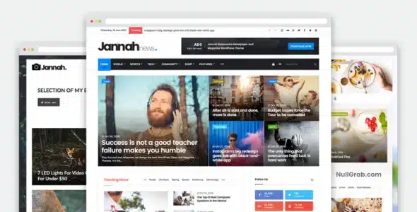 Jannah (v7.3.8 Nulled) Newspaper Magazine News BuddyPress AMP