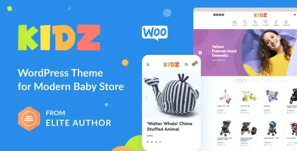 KIDZ (v5.20 Baby Shop & Kids Store WordPress WooCommerce Theme Free Download