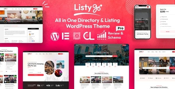 Listygo (v1.3.10) Directory & Listing WordPress Theme Nulled