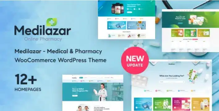 Medilazar Theme Free Download v1.2.7 (Nulled)