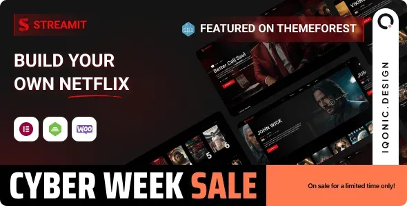 Streamit (v3.4.8) Video Streaming WordPress Theme Nulled