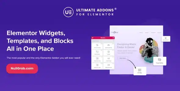 Ultimate Addons for Elementor v1.37.0 Nulled