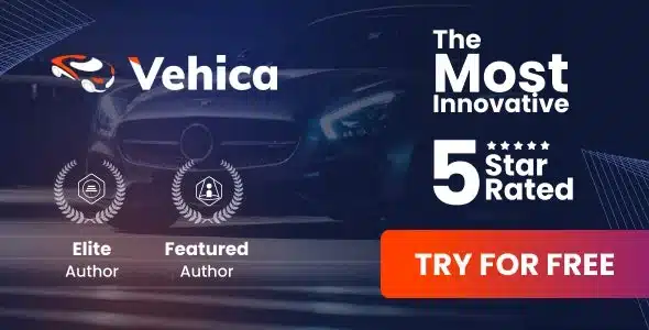 Vehica – Car Dealer & Automotive Listing v1.0.94 Nulled