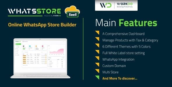 WhatsStore SaaS (v8.0) Online WhatsApp Store Builder Nulled