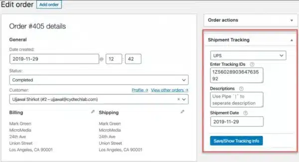 WooCommerce Shipment Tracking (v2.5.2) Nulled