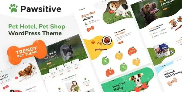 v1.2.2 Pawsitive Pet Care & Pet Shop WordPress Theme Free Download