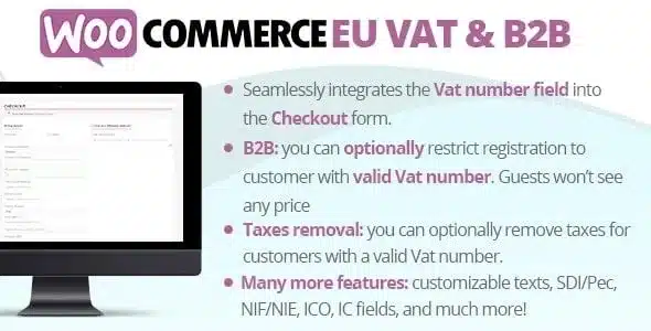 (v13.0) WooCommerce Eu Vat & B2B Nulled