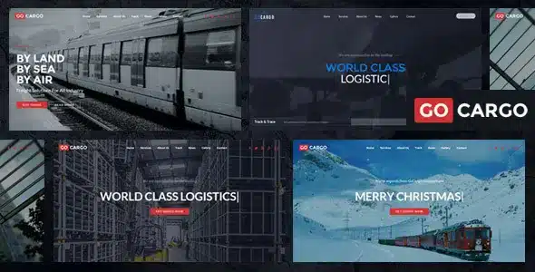 (v1.9.26) GoCargo Freight, Logistics & Transportation WordPress Theme Free Download