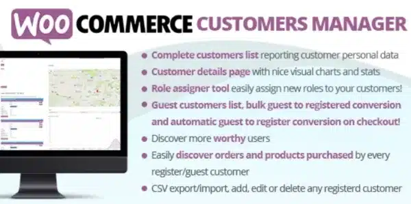 (v30.6) WooCommerce Customers Manager Nulled