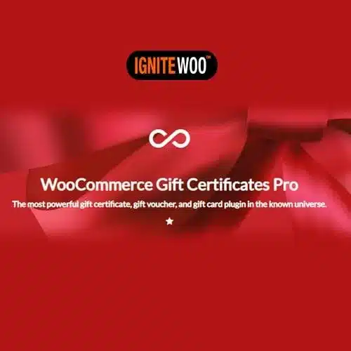 (v3.5.46) WooCommerce Gift Certificates Pro Nulled [by IgniteWoo]