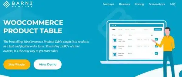 (v4.0.1) WooCommerce Product Table Nulled [Barn2 Media]