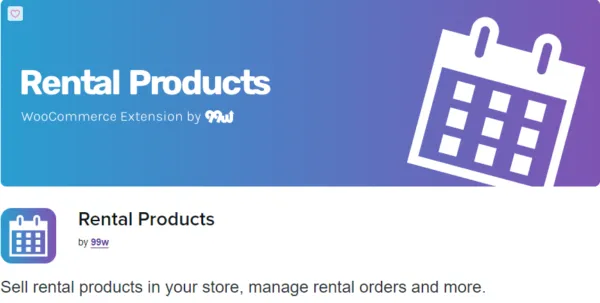 (v4.4.1) WooCommerce Rental Products Nulled [by 99w]