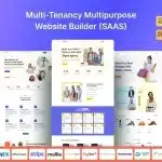 MultiSaas (v2.5.0) Multi-Tenancy Multipurpose Website Builder (Saas) Nulled
